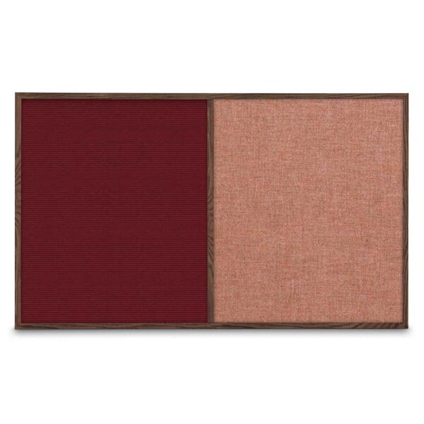 Sliding Door Indoor Enclosed Corkboard, 3